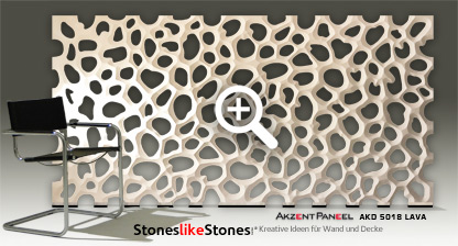 StoneslikeStones präsentiert das 3D-Paneel MDF-AkzentPaneel 5018 LAVA · Auf Bestellung lieferbar.