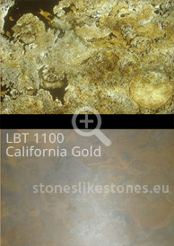 TTransluzenter Dünnschiefer: Steinfurnier transluzent LBT 1100 California Gold, Sonderformate bitte erfragen