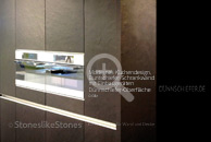 Küchen-Design mit Dünnschiefer - Abb. 01381 StoneslikeStones