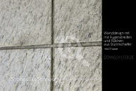 Wanddesign mit Dünnschiefer - Abb. 104-07 von StoneslikeStones