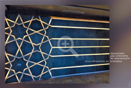 Raumdesign in Dubai mit Dünnschiefer und Lichtstreifen - Abb. 324-04 StoneslikeStones