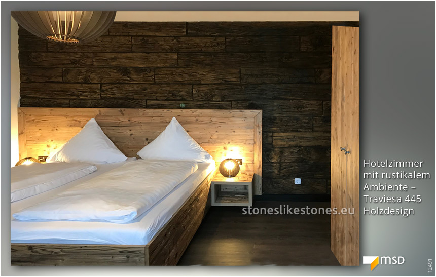 Holzdekor TRAVIESA – perfekte Dekoration mit Bahnschwellen - StoneslikeStones 12491