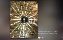 StoneslikeStones – MSD-Steinpaneele - 04825 -Silarejo mit integrierter Beleuchtung