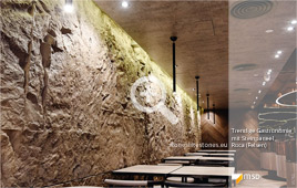 Raumdesign mit Steinpaneel Roca (Felsen) – StoneslikeStones Abb. 05765