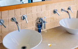 MSD-Steinpaneel in Küche und Bad – MSD-Steinpaneel Mosaico - 00679