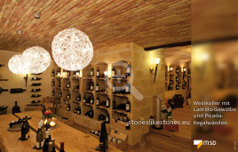 StoneslikeStones-Kunststeinpaneele für Ladenbau, Messebau, Gastronomie und modernes Wohnen