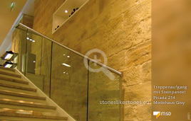 Ladenbau mit MSD-Steinpaneel Picada von StoneslikeStones GmbH