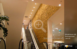 Treppenhaus mit MSD-Steinpaneel Lascas von StoneslikeStones – 01781